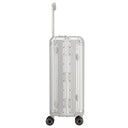 Travelite Next - 4 - Rollen - Trolley M 67 cm (silber) - Markenkoffer