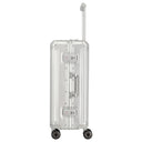Travelite Next - 4 - Rollen - Trolley M 67 cm (silber) - Markenkoffer