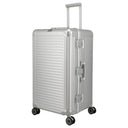 Travelite Next Trunk - 4 - Rollen - Trolley 76 cm (silber) - Markenkoffer