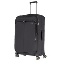 Travelite Priima - 4 - Rollen - Trolley L 79 cm erw. (black) - Markenkoffer