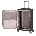 Travelite Priima - 4 - Rollen - Trolley L 79 cm erw. (black) - Markenkoffer