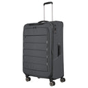 Travelite Skaii - 4 - Rollen - Trolley L 78 cm erw. (gipfelgrau) - Markenkoffer