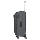 Travelite Skaii - 4 - Rollen - Trolley M 67 cm erw. (gipfelgrau) - Markenkoffer