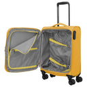 Travelite Umbria - 4-Rollen-Kabinentrolley S 55 cm erw. (golden glow) - Ansicht 6