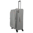 Travelite Umbria - 4 - Rollen - Trolley L 77 cm erw. (smoky grey) - Markenkoffer