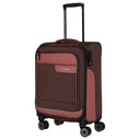 Travelite Viia - 4 - Rollen - Kabinentrolley S 55 cm (Frühlingsrose) - Markenkoffer