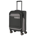 Travelite Viia - 4 - Rollen - Kabinentrolley S 55 cm (Schiefer) - Markenkoffer