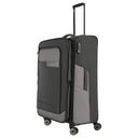 Travelite Viia - 4-Rollen-Trolley L 77 cm erw. (Schiefer) - Ansicht 2
