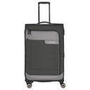 Travelite Viia - 4-Rollen-Trolley L 77 cm erw. (Schiefer)