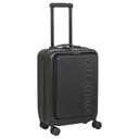 Valentino Bags Explorer Carry On - 4 - Rollen - Kabinentrolley mit Getränkehalter 53 cm USB (black) - Markenkoffer