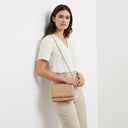 Valentino Bags Ocarina - Schultertasche 21 cm (beige) - Ansicht 8