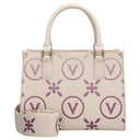 Valentino Bags Samba Re Print - Henkeltasche 25 cm (ecru/rosa) - Ansicht 6