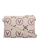 Valentino Bags Samba Re Print - Umhängetasche 24 cm (ecru/rosa) - Ansicht 4