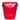 Vaude Bike Aqua Back Single 24 - Hinterradtasche 37 cm (rot) - Markenkoffer