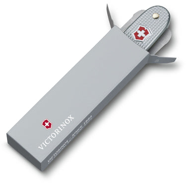 Victorinox Schweizer Taschenmesser "Pioneer Alox" 9.3 cm (silber) - Markenkoffer