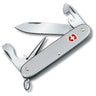 Victorinox Schweizer Taschenmesser "Pioneer Alox" 9.3 cm (silber) - Markenkoffer