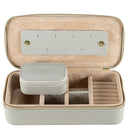 Windrose Aurora - Schmucketui M 20 cm (hellgrau) - Markenkoffer