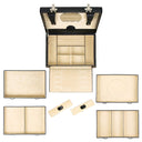 Windrose Beluga - Schmuckkoffer 26.5 cm (schwarz) - Markenkoffer