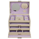 Windrose Merino - Schmuckkoffer 24.5 cm (beige) - Markenkoffer