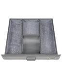 Windrose Tempora - Uhrenkoffer (für 8 Uhren) 26.5 cm (grau) - Markenkoffer