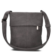 zwei Mademoiselle M45 - Schultertasche 22 cm (nubuk-stone) - Ansicht 4