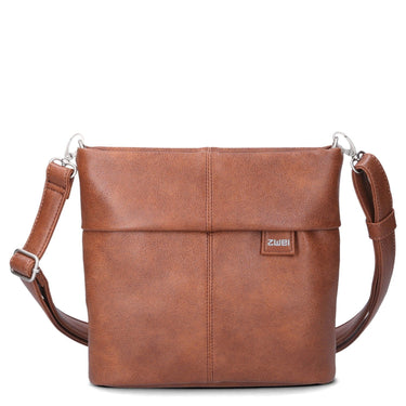 zwei Mademoiselle M8 - Schultertasche 25 cm (cognac)