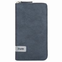 zwei Mademoiselle MW2 - Geldbörse 15cc 20 cm (nubuk - blue) - Markenkoffer