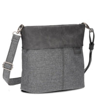 zwei Olli OT8 - Schultertasche 25 cm (grey) - Markenkoffer
