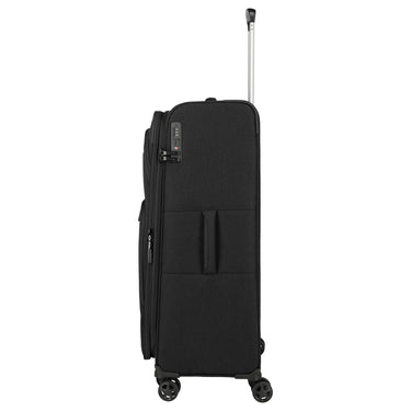 Travelite Kick Off - 4-Rollen-Trolley L 78 cm erw. (black)