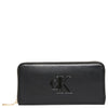 Calvin Klein Bold Long Zip Around - Wallet 6cc 19 cm (black)