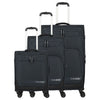 Travelite Kick Off - 4-Wheel Trolley Set 3pcs. (d'anthracite)