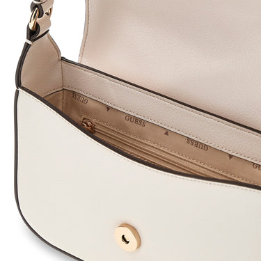 Guess Ruby Flap - Schultertasche 20 cm (off white) - Ansicht 7