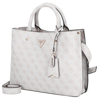 Guess Meridian II Satchel - Tote Bag 30 cm (bone logo)