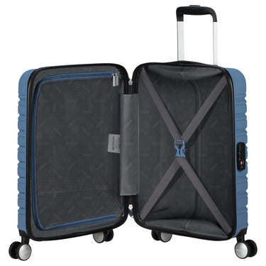 American Tourister Flashline - 4 - Rollen - Kabinentrolley 55 cm (blau) - Markenkoffer