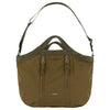 Sandqvist Grid Expandable - Shoulder Bag extended (olive)