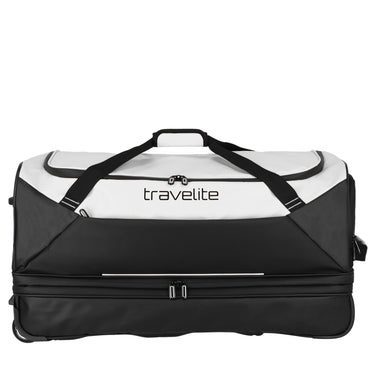 Travelite Basics - Tarpaulin Rolling Travel Bag 70 cm (Color: white)