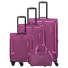 Travelite Corsiica - 4-Wheel Trolley Set 4pcs ext. (pink)