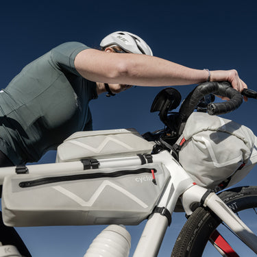 Cyclite Frame Bag / 02 -  Rahmentasche (Bikepacking) 38 cm (light grey) - Ansicht 7