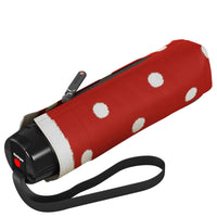 Knirps T.020 Small Manual - Taschenschirm Regenschirm (dot art red) - Ansicht 2