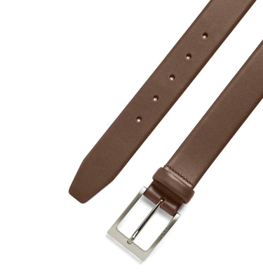 BOSS Barnabie - Ledergürtel mit Dornschließe 3.5 cm (medium brown, 100) - Markenkoffer