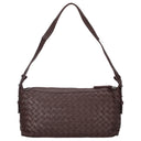 Les Visionnaires Marie Baguette Weave Silky - Schultertasche 38.5 cm (aubergine) - Ansicht 4