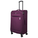 Travelite Priego - 4-Rollen-Trolley 77 cm (berry) - Ansicht 2