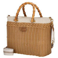 Liu Jo Summer - Top Handle Bag 25 cm (Color: naturale)