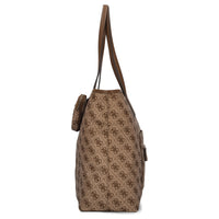 Guess Adrian Logo Large Tote - Shopper L 48 cm (latte logo)