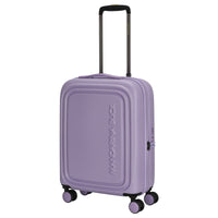 Mandarina Duck Logoduck+ - 4-Rollen-Kabinentrolley 52 cm erw. (frosty lilac)