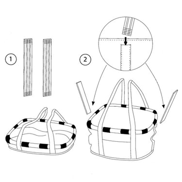 KLICKfix reisenthel Bikebasket 15 - Lenkerkorb 35 cm (leo nero) - Ansicht 4