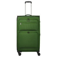 Travelite Cubis - 4-Rollen-Trolley 83 cm erw. (green) - Ansicht 2