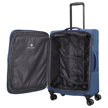 Travelite Corsiica - 4-Rollen-Trolley Set 4tlg. erw. (blue) - Ansicht 16