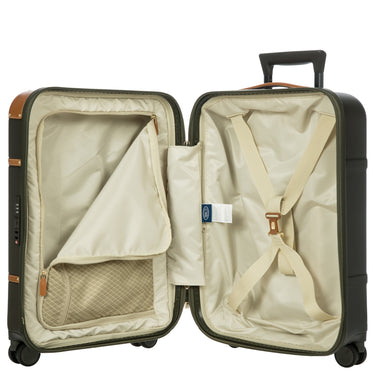 Brics Bellagio - 4 - Rollen - Kabinentrolley 55 cm recycelt (olive) - Markenkoffer