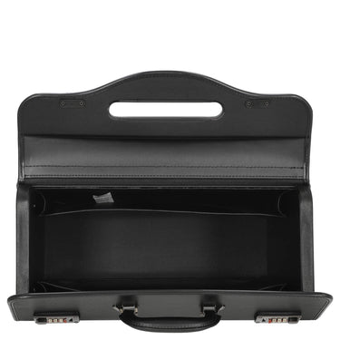 D&N Business - Pilotenkoffer 46 cm PU (schwarz) - Ansicht 6